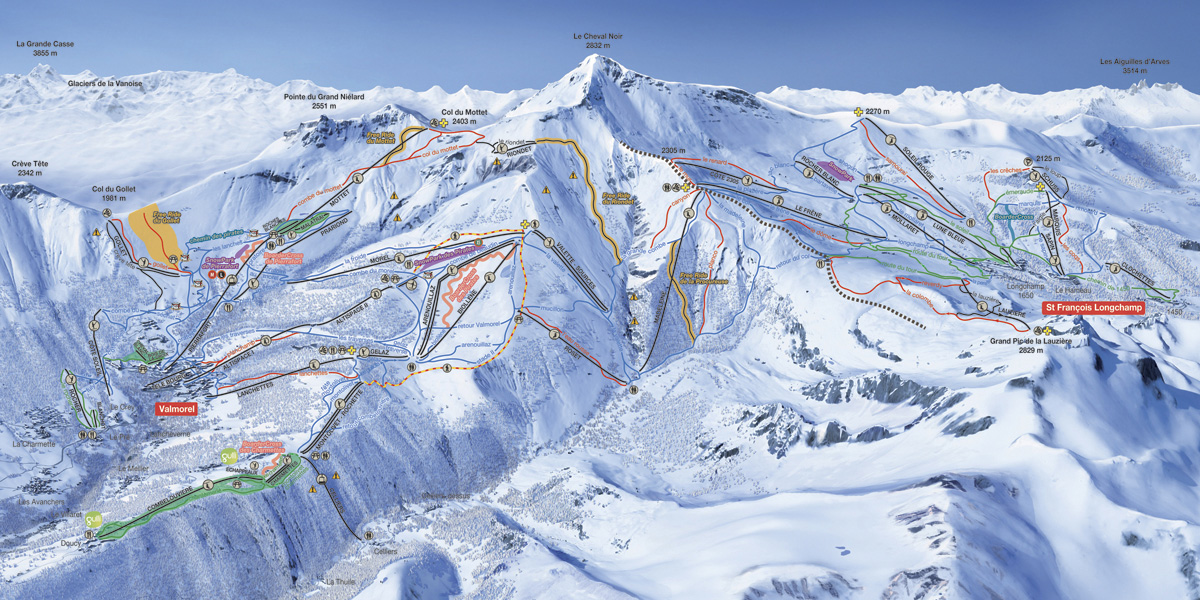 Valmorel / Saint Francois LongchampValmorel / Saint Francois Longchamp - Savoie