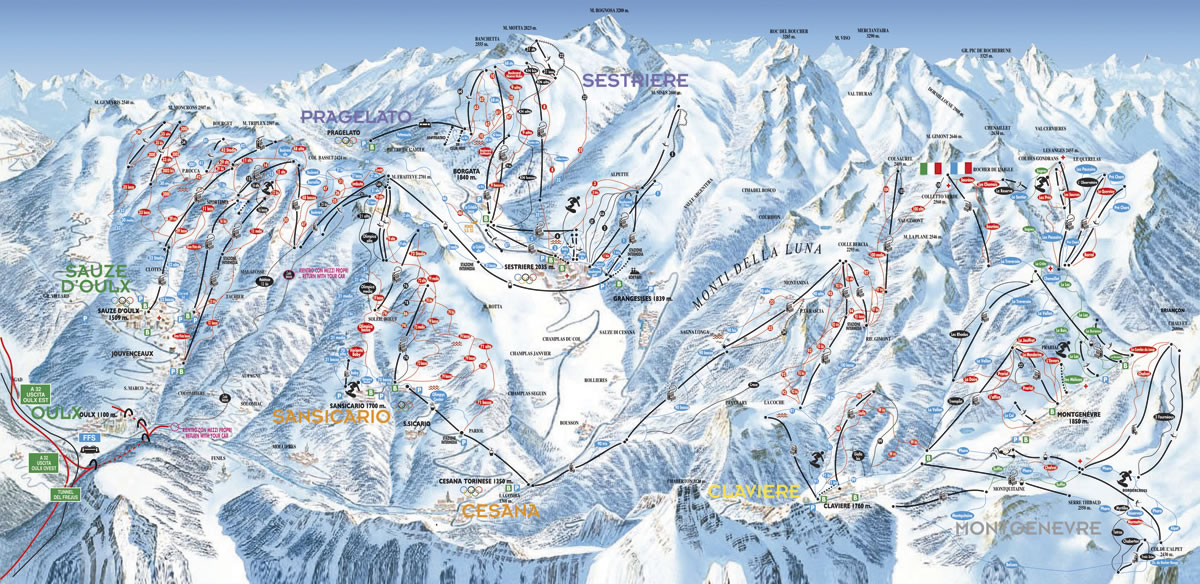 Via Lattea / Sestriere - Piemonte